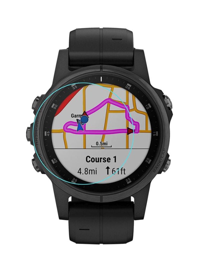 Screen Protection Film For Garmin Fenix 5S Plus Clear