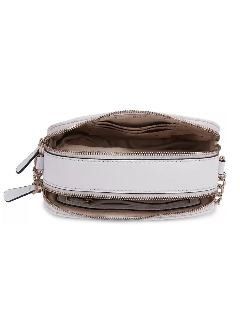 SYNTHETIC WOMEN SHOULDER BAG,14 cm x 20 cm x 7 cm,White