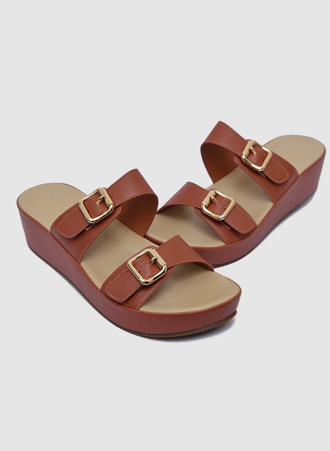 Multi Strap Wedge Sandals