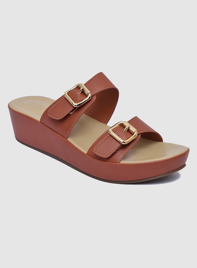 Multi Strap Wedge Sandals