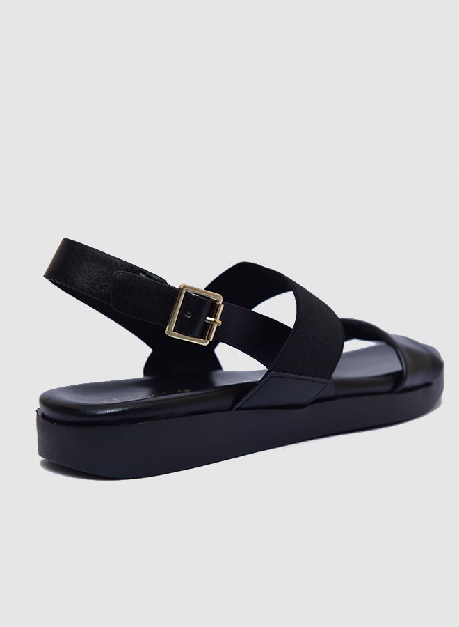 Multi Strap Wedge Sandals