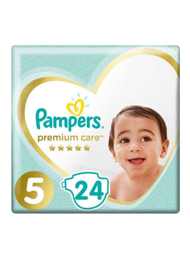 24-Piece Premium Care Diapers Vp, Size 5