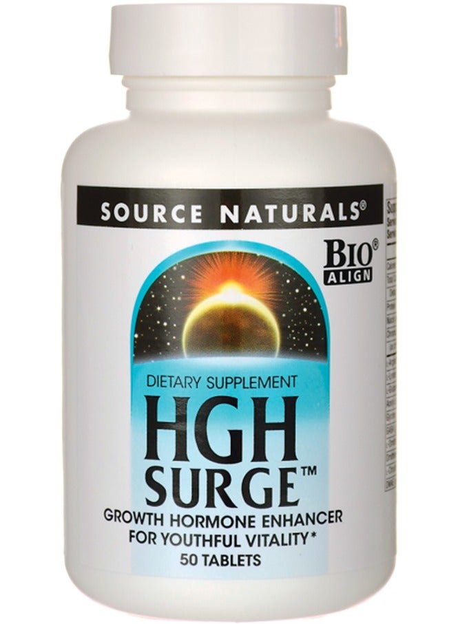 HGH Surge 50 Tablets Growth Hormone Enhancer