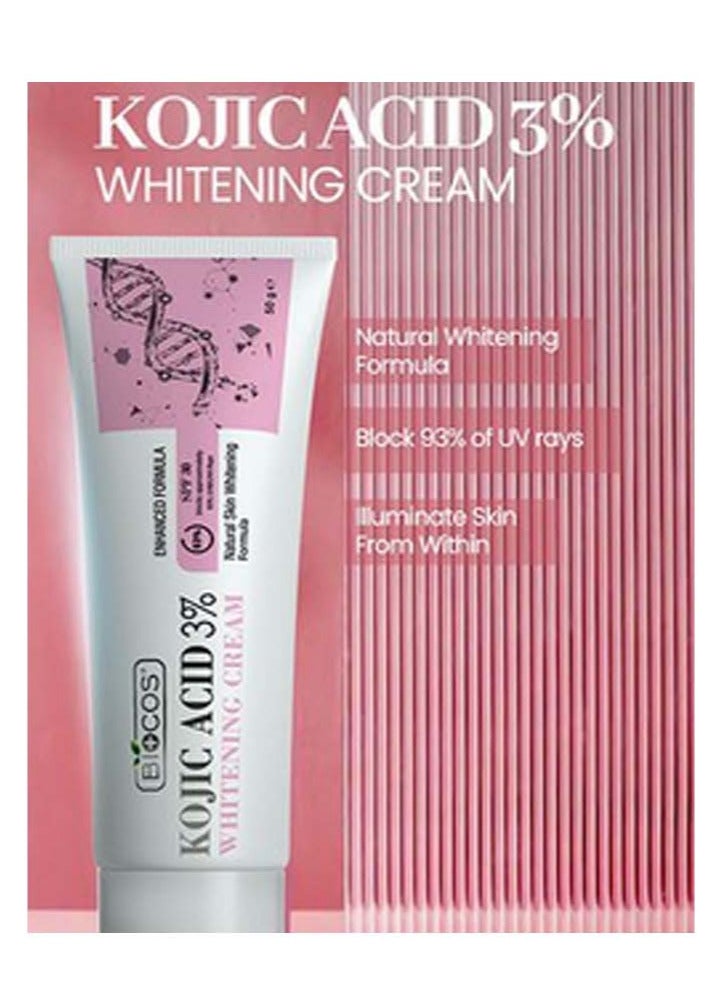 Kojic Acid 3% Whitening Cream