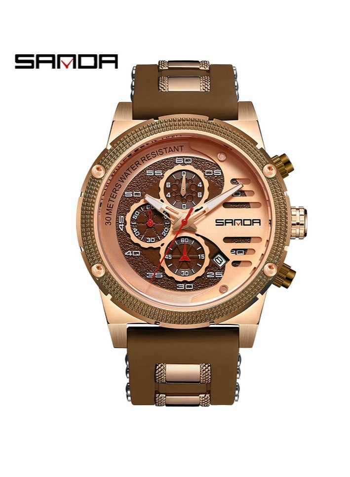 Men's Stylish Waterproof Quartz Watch