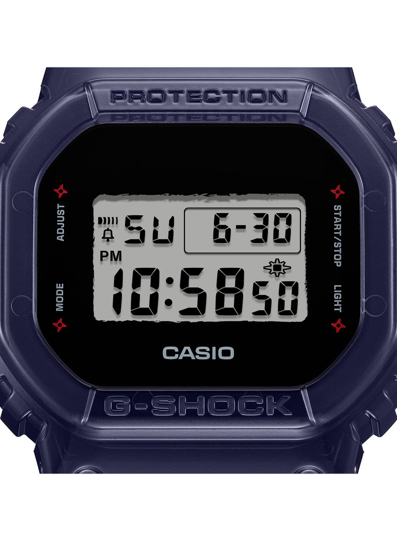 Digital Ninja Version Resin Band Watch DW-5600NNJ-2DR