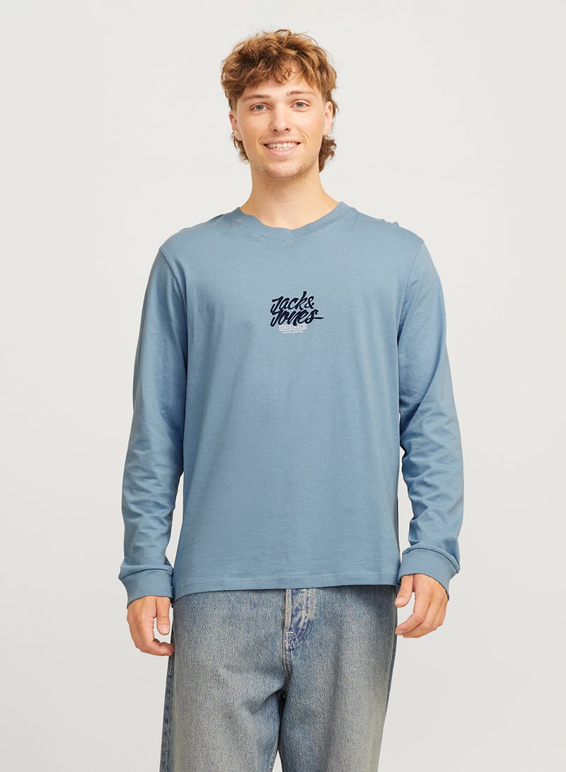 Graphic Crew Neck Sweatshirt