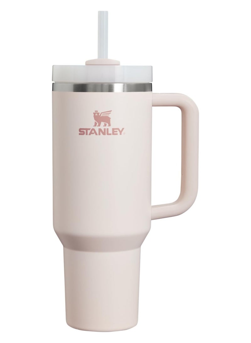 Stanley Quencher H2.0 Stainless Steel Vacuum Insulated Tumbler with Lid and Straw for Water, Iced Tea or Coffee, Smoothie and More,  40oz/1.18L