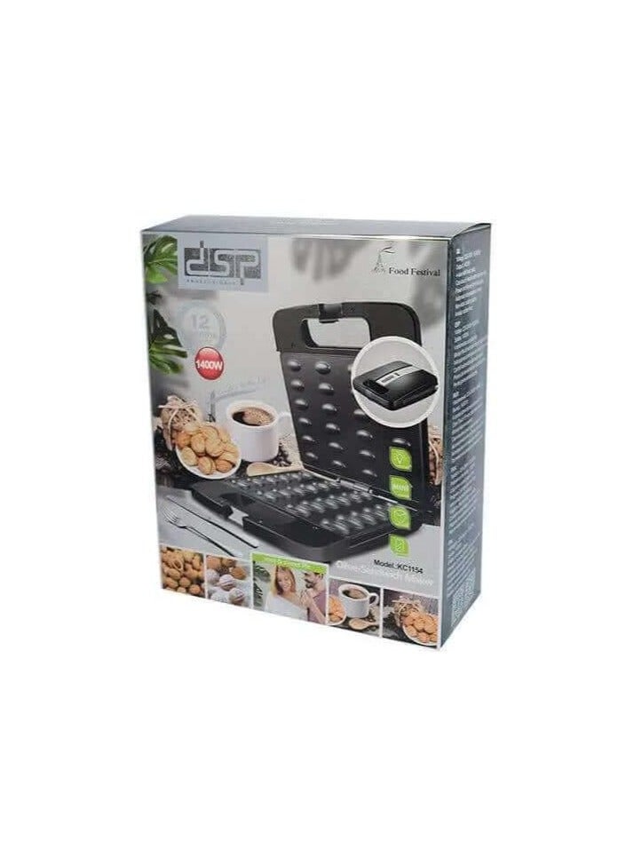 DSP olive-sandwich maker | 1400w | black color | Model KC1154