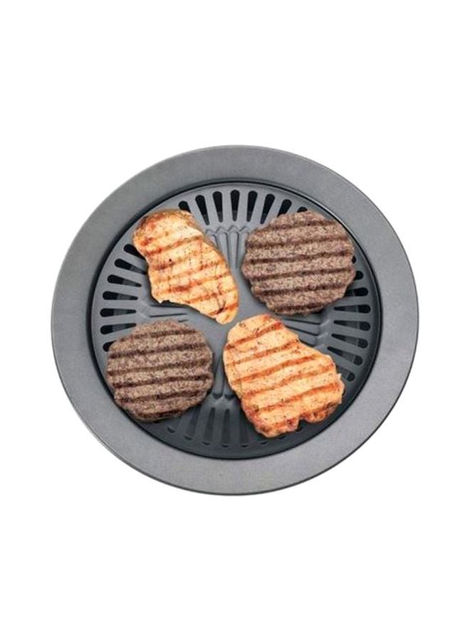 less Indoor Barbeque Grill Pan Black