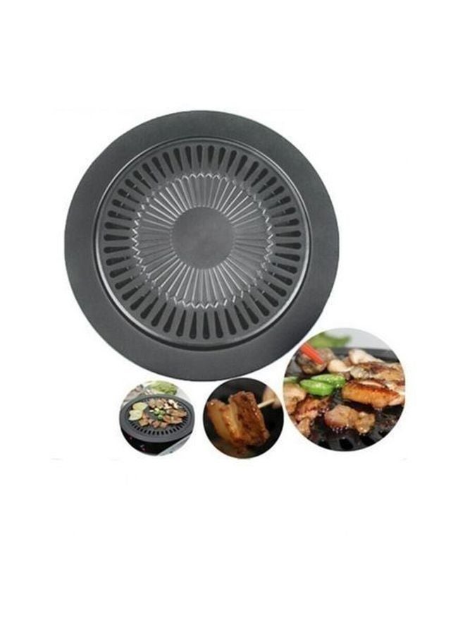 less Indoor Barbeque Grill Pan Black