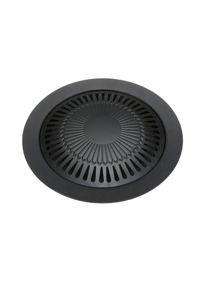 less Indoor Barbeque Grill Pan Black