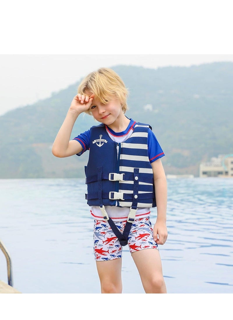 Kids Swim Vest Toddlers Swimming Buoyancy Floation Swimwear Learn to Age 1-9 Years/15-22 kilograms for Boys Girls Toddler Flotaties Pool Size M