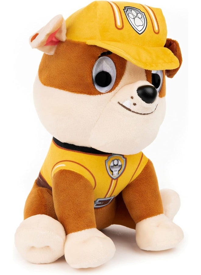 GUND Paw Patrol Rubble in Signature Construction Uniform for Ages 1 and Up, 9”