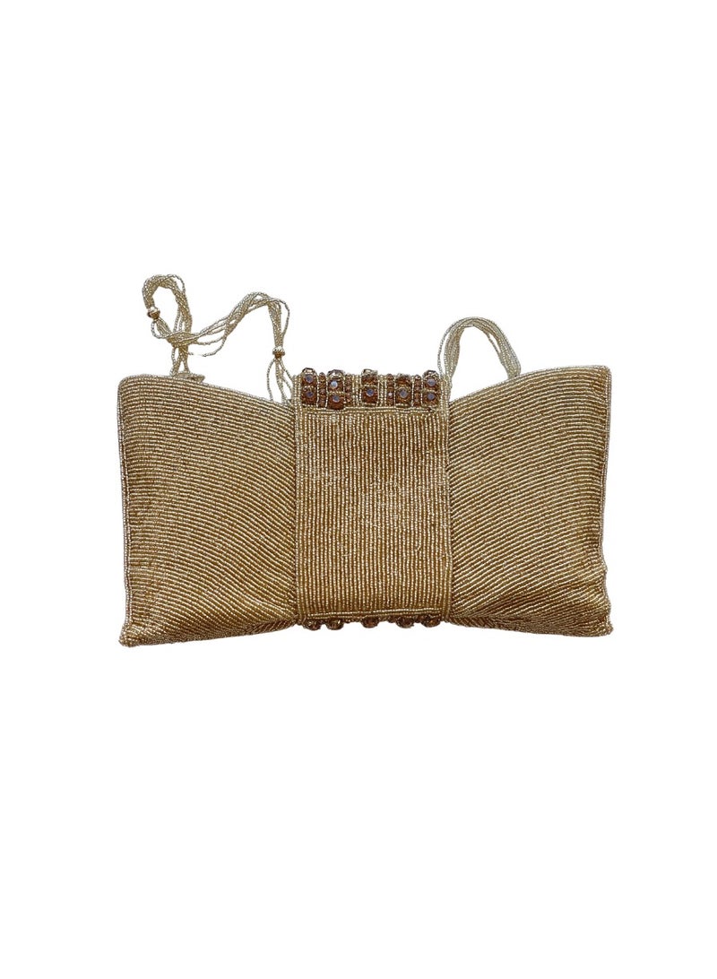 Bow Shape Luxury Clutch