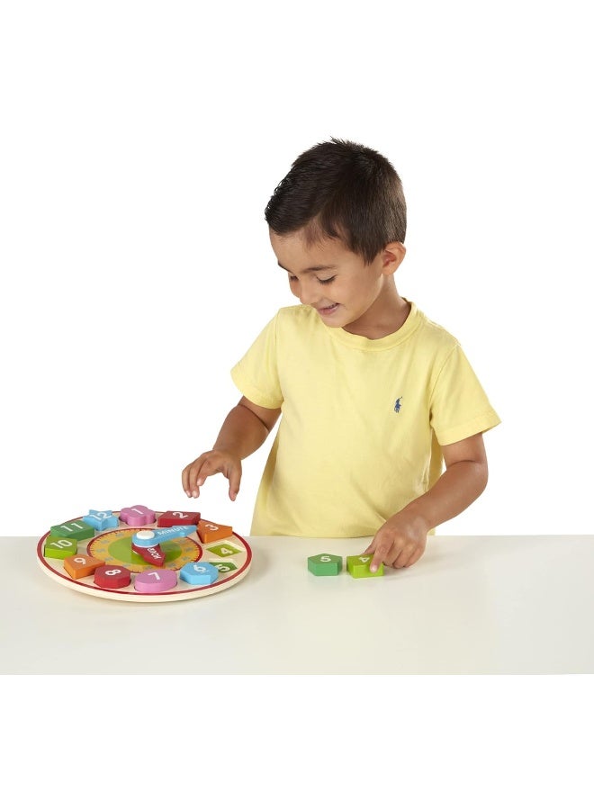 Melissa & Doug Shape Sorting Clock