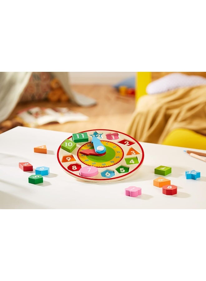 Melissa & Doug Shape Sorting Clock