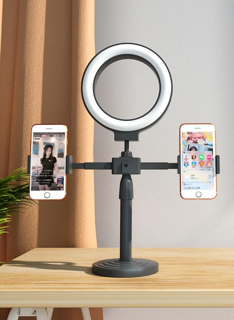 Podcast Equipment Bundle with Ring Light and Phone Holder, BM-800 Podcast Microphone Bundle with V8S Voice Changer, Condenser Microphone Recording Studio Package for Podcasting Streaming Recording