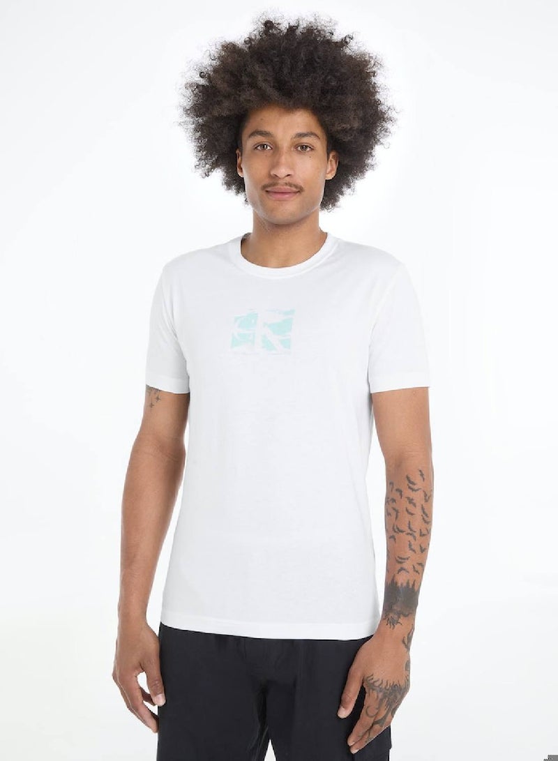 Men's Logo T-Shirt - Cotton, White