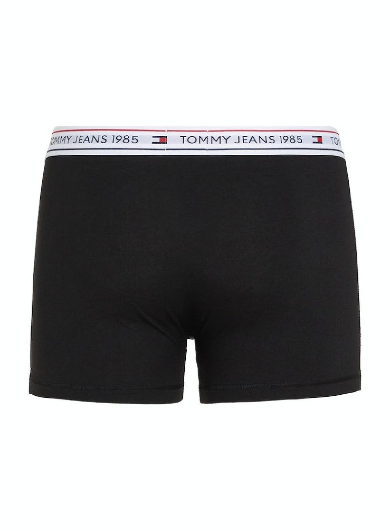 Men's 3 Pack Trunks - Cotton, Black