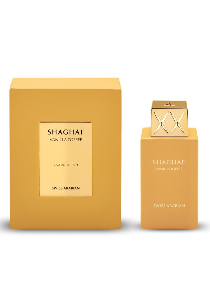 Shaghaf Vanilla Toffee Unisex Eau De Parfum 75ml