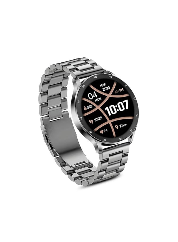 PunnkFunnk Newly Launched Metal Chain Active 2 Max Bluetooth Calling Smartwatch 1.3