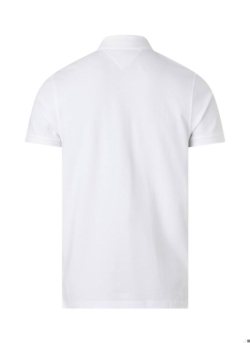 Men's 1985 Collection Slim Fit Polo - Cotton, White