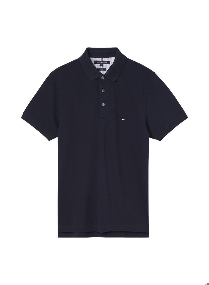 Men's 1985 Collection Slim Fit Polo - Cotton, Blue