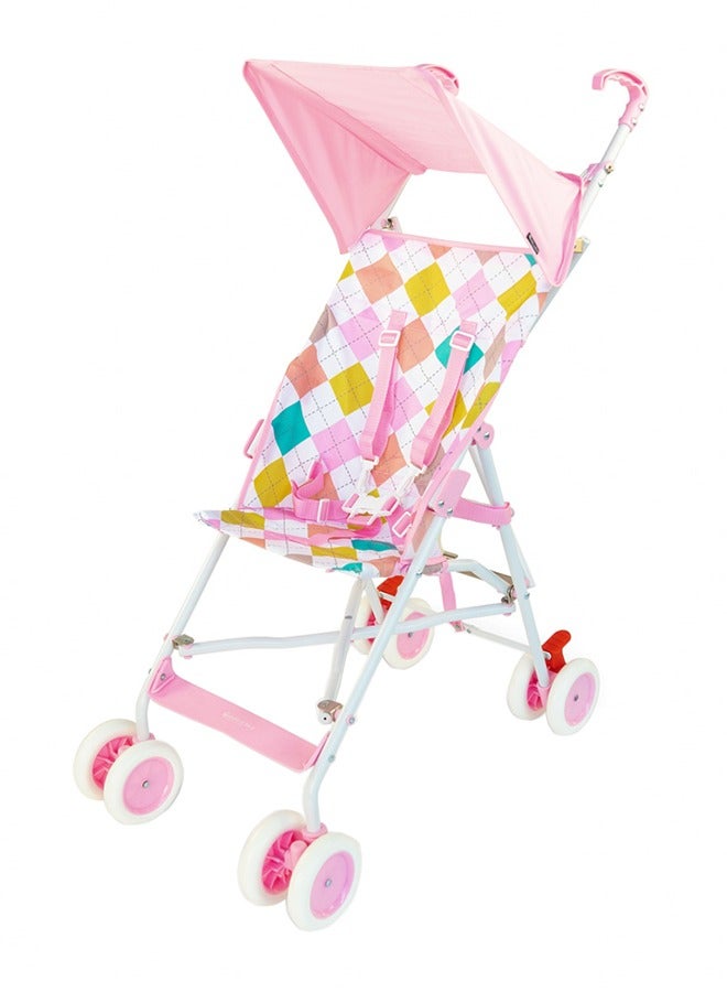 Portable Compact Baby Travel Buggy Stroller - Pink