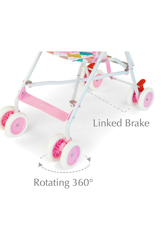 Portable Compact Baby Travel Buggy Stroller - Pink