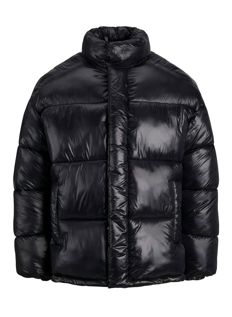 Zip Through Puffer Jacket