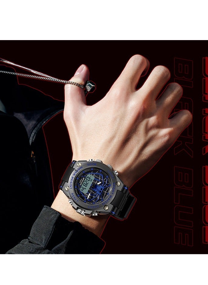 Men's Multifunctional Outdoor Sports Waterproof Luminous Electronic Quartz Watch