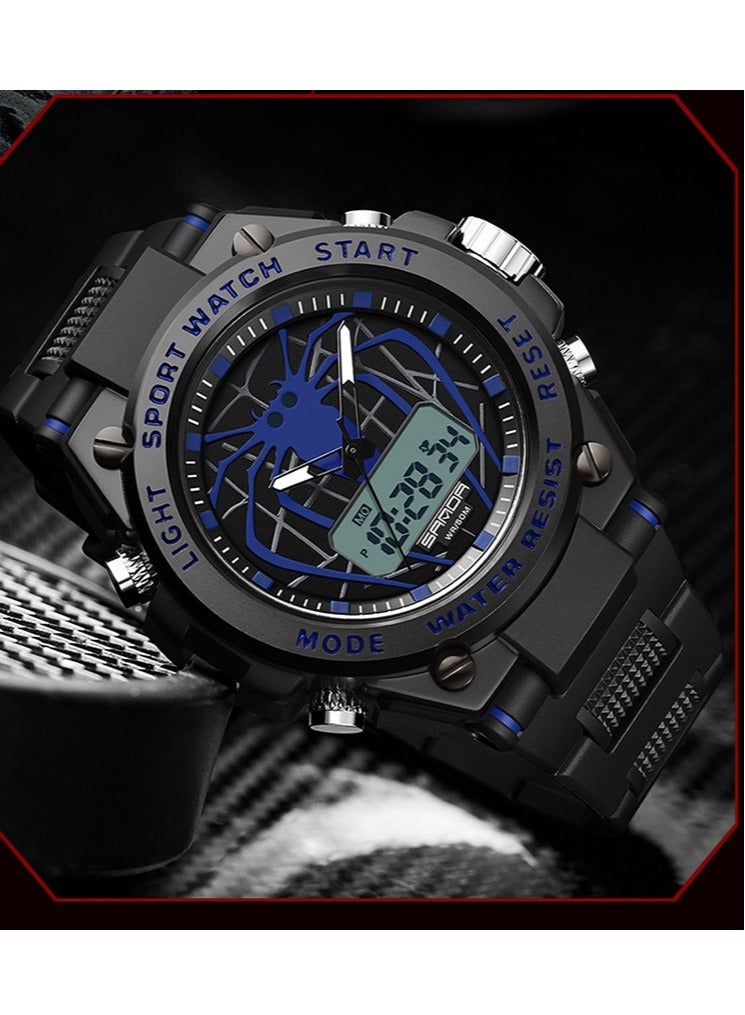 Men's Multifunctional Outdoor Sports Waterproof Luminous Electronic Quartz Watch