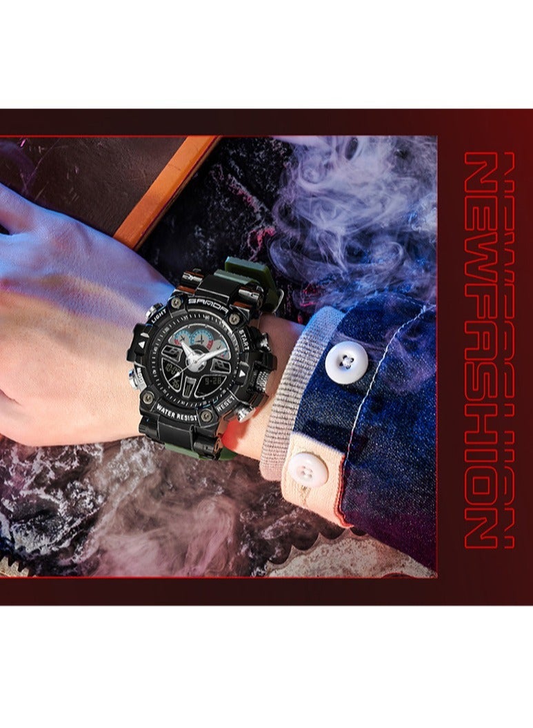 High-Quality Electronic Quartz Dual Movement, The Time Display Is More Accurate.