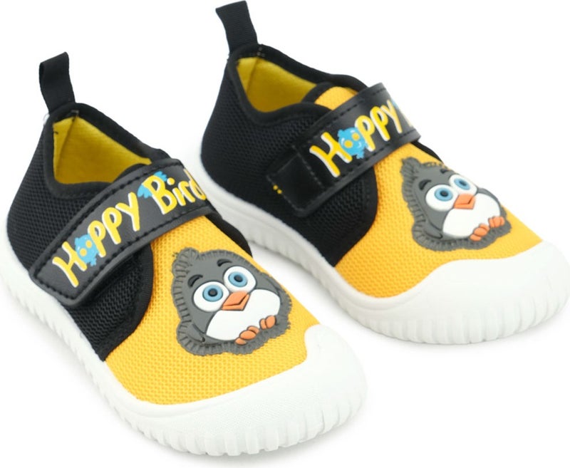 Summer Boy Linen Happy Bird Velcro Adjustable Shoes