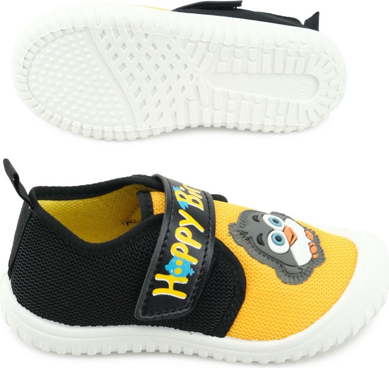 Summer Boy Linen Happy Bird Velcro Adjustable Shoes