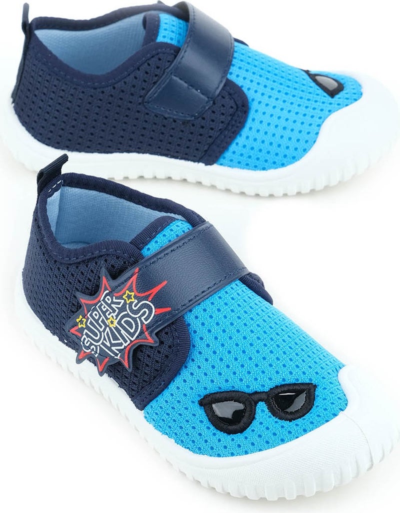 Summer Linen Boys Adjustable Shoes