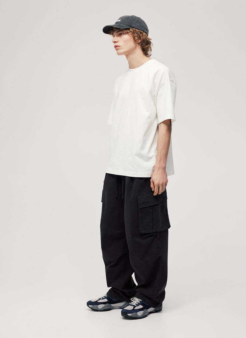 Oversized Fit Cotton T-Shirt