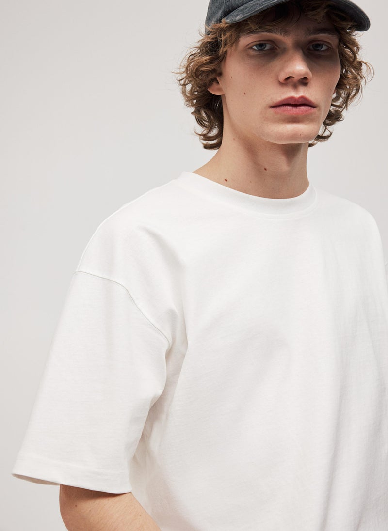 Oversized Fit Cotton T-Shirt