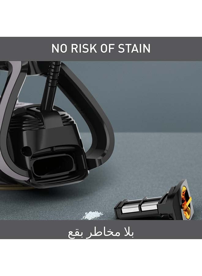 TEFAL Steam Iron | Puregliss | 3000 W |Anti-Stain Protection | Exceptional Glide | Safety Auto-Off | FV8062G0 270 ml 3000 W FV8062G0 Black