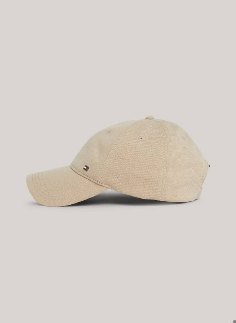 Men's 1985 Collection Pique Six-Panel Baseball Cap - Polyester, Beige