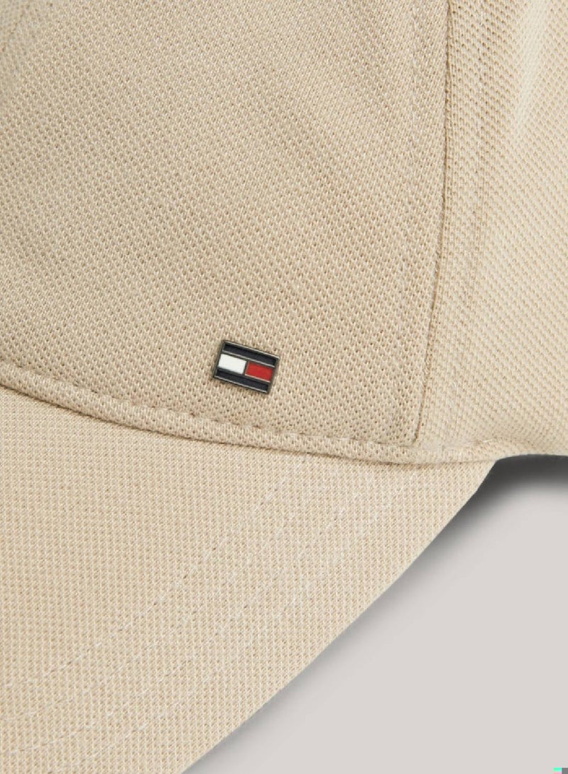 Men's 1985 Collection Pique Six-Panel Baseball Cap - Polyester, Beige