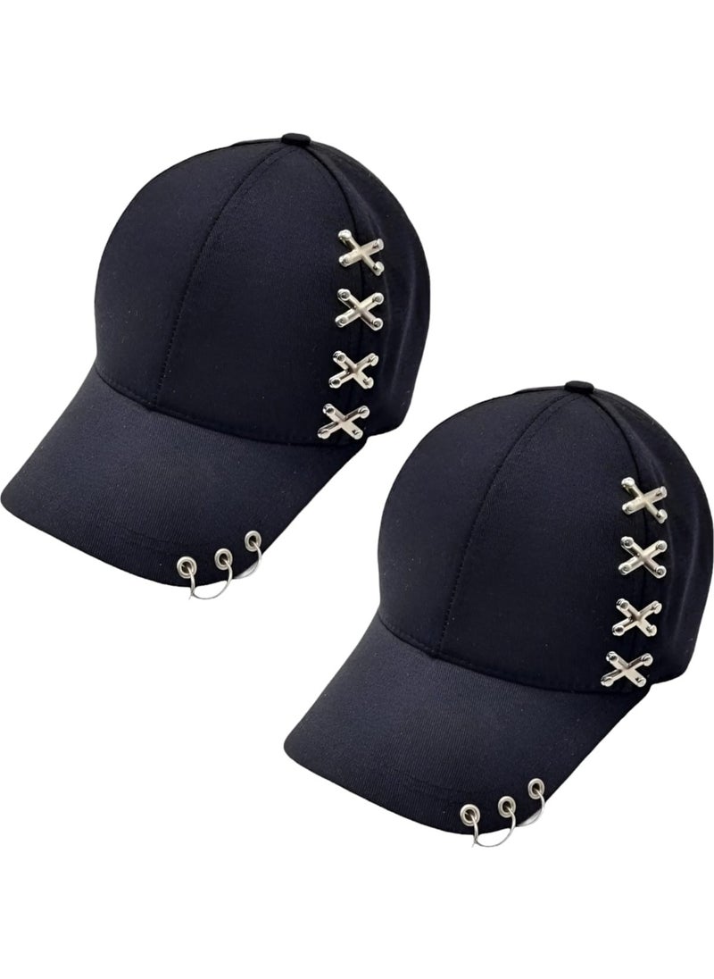 Punk Master Baseball Cap Hat Set of 2