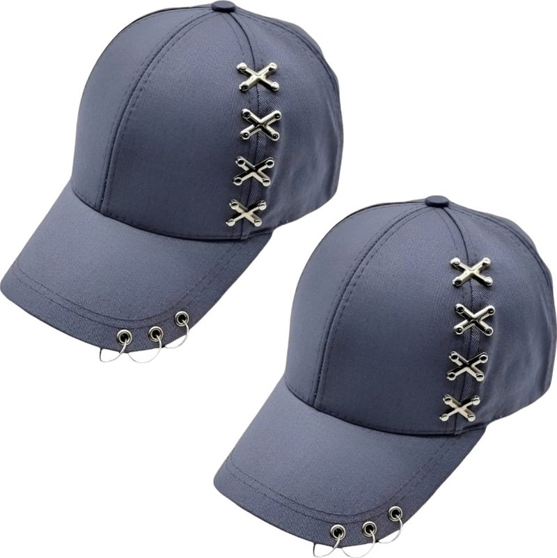 Punk Master Baseball Cap Hat Set of 2