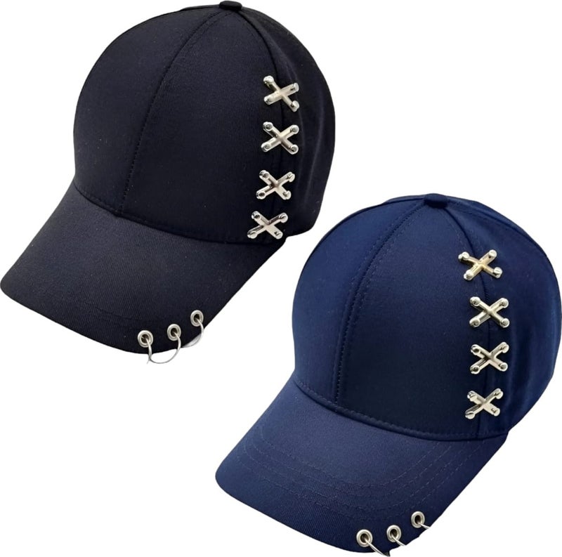 Punk Master Baseball Cap Hat Set of 2