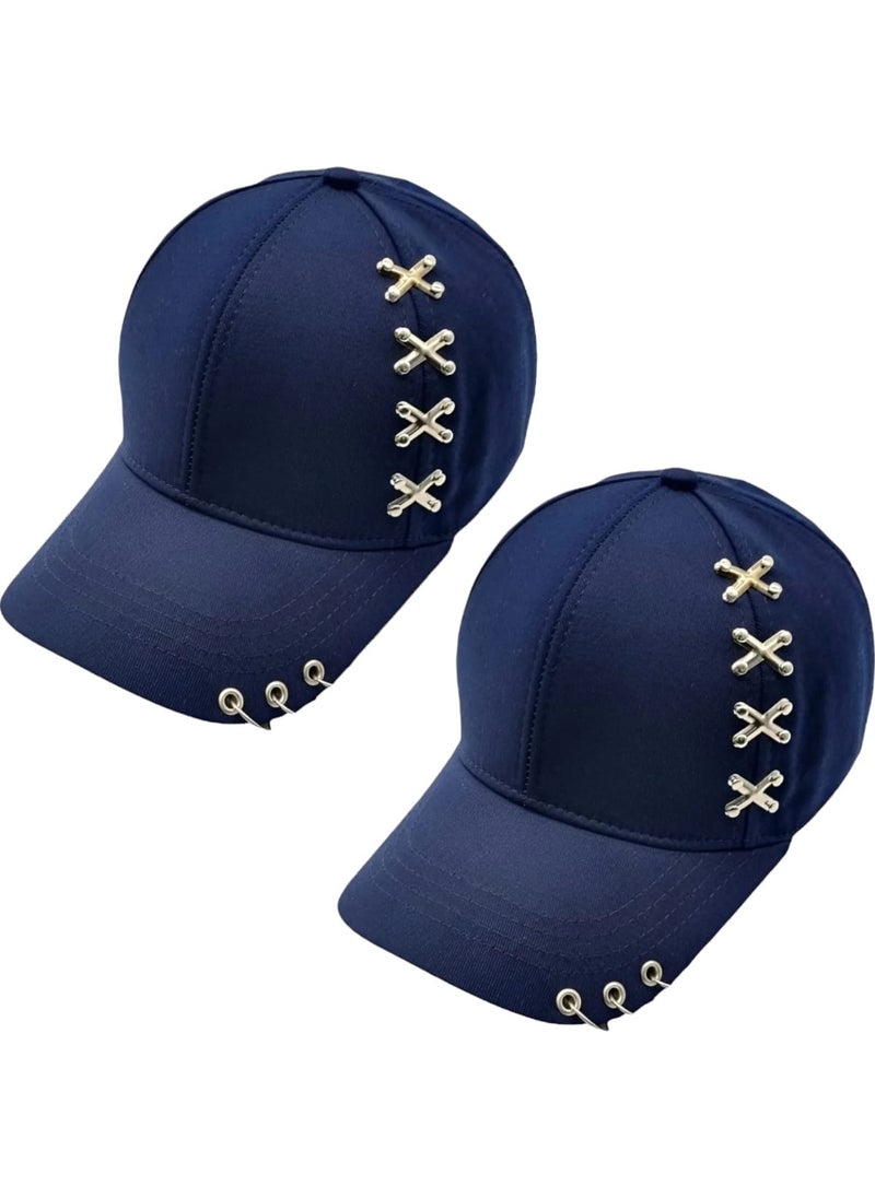 Punk Master Baseball Cap Hat Set of 2