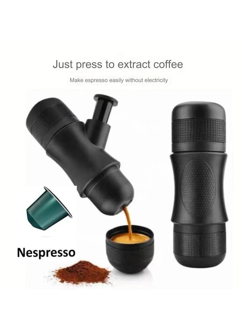 Mini Hand Press Espresso Coffee Machine, Compact and Lightweight, Efficient Extraction, Simple Operation, Easy Cleaning