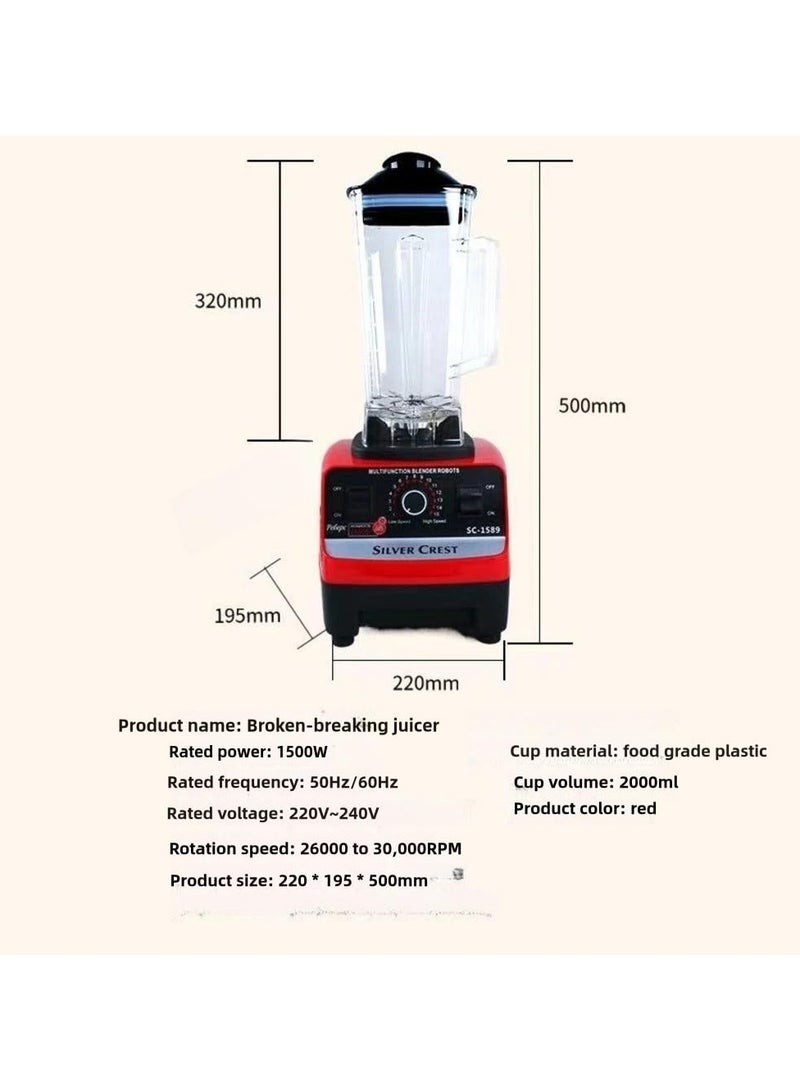 Cold Press Juicer – Slow Masticating Machine for Whole Fruits & Vegetables, High-Yield Juice Extraction, Easy to Assemble & Clean