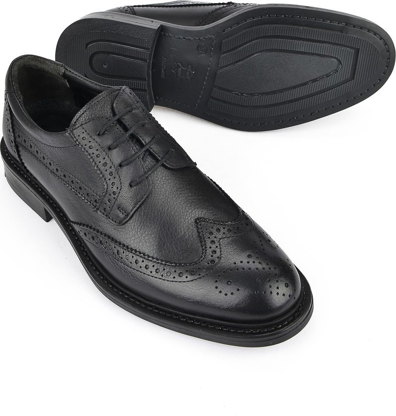 Leather Men's Shoes 113744 2383 Black