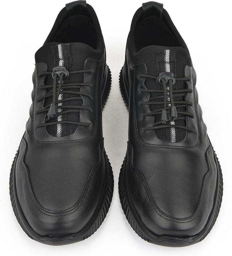 , Men's Genuine Leather Shoes 123423 58 Black